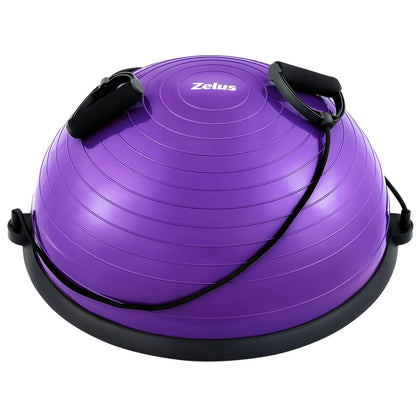 Half Ball Balance Trainer With with Resistance Bands And Foot Pump