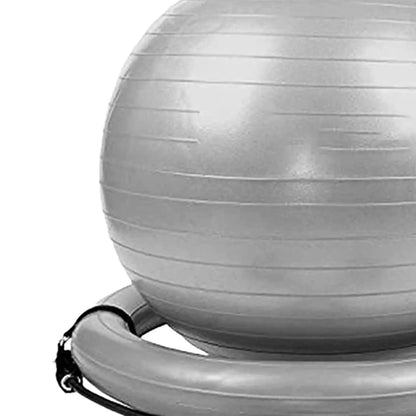Yoga Ball Chair Kit with Stability Base PVC Accessories With Pump