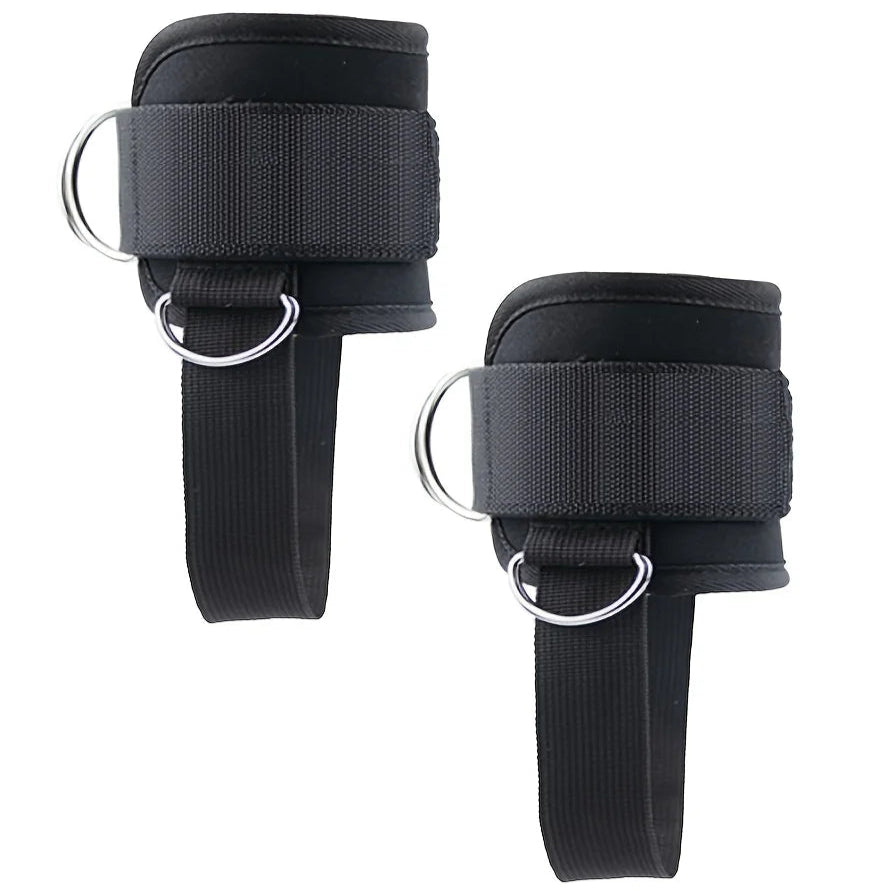 2Pcs Adjustable Ankle Straps For Cable Machines