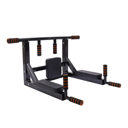 Pull Up Bar Raise Dip Station Vertical Knee Exercise Equipment