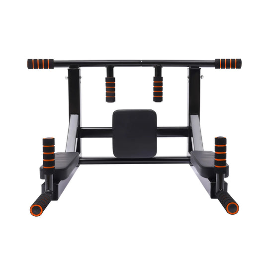 Pull Up Bar Raise Dip Station Vertical Knee Exercise Equipment